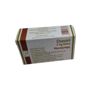 Klonazepam Clonotril 2 mg - 10 st
